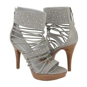 Nine West Inquisat Strappy Sandel Heels
